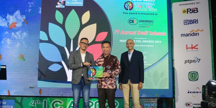 Askrindo Raih Penghargaan Indonesia CSR & TJSL Award 2022