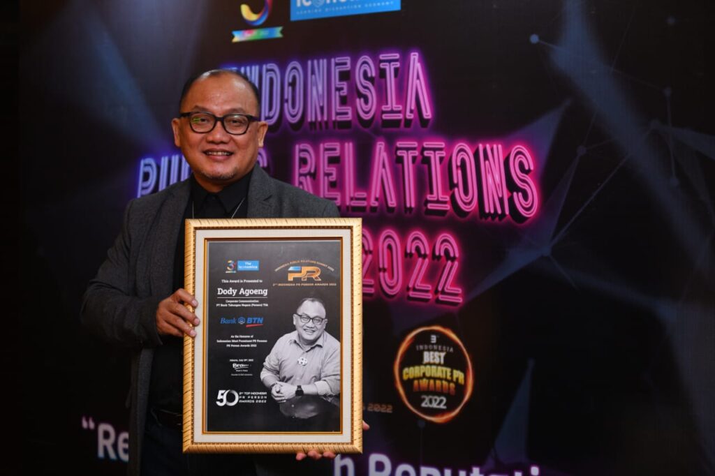 BTN Meraih Penghargaan PR Indonesia Awards 2022
