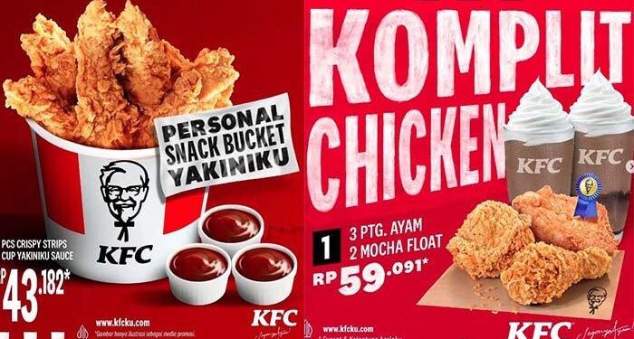 Menu Terbaru KFC 2022, Ada Personal Snack Bucket Yakiniku, Minimozza ...