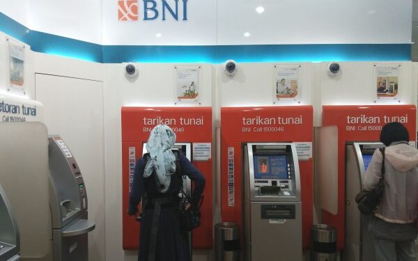 Ilustrasi ATM BNI (IST)
