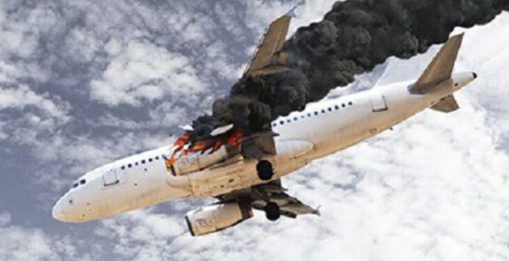 Ilustrasi Pesawat Sriwijaya Air jatuh (IST)