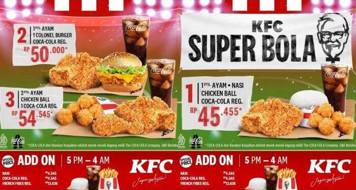 Ilustrasi Promo KFC Super Bola (IST)