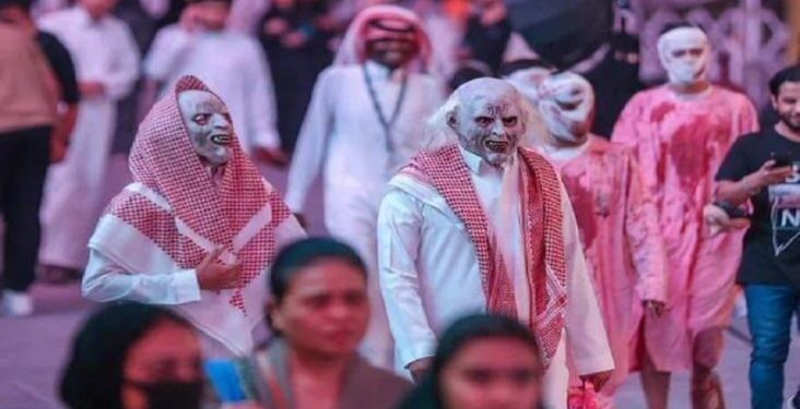Acara Halloween di Arab Saudi (IST)