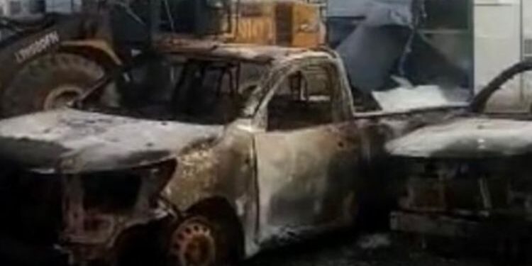 Kerusuhan di PT GNI Morowali Utara (IST)