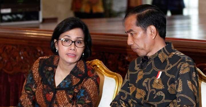 Menteri Keuangan Sri Mulyani dan Presiden Jokowi (IST)
