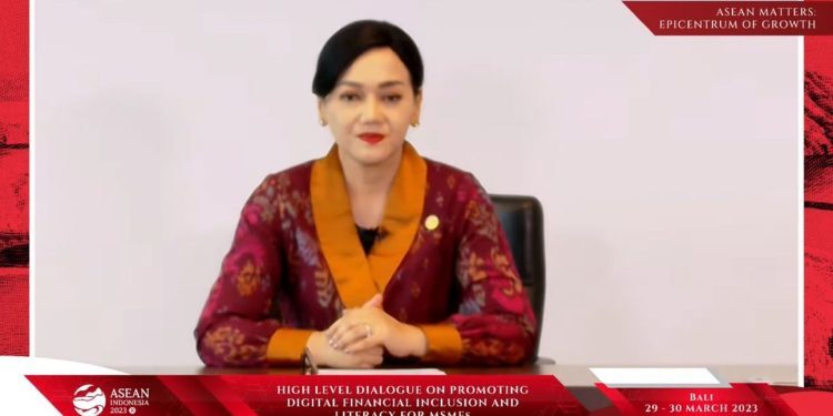 Kepala Eksekutif Pengawas Perilaku Pelaku Usaha Jasa Keuangan, Edukasi, dan Perlindungan Konsumen OJK Friderica Widyasari Dewi. (IST)