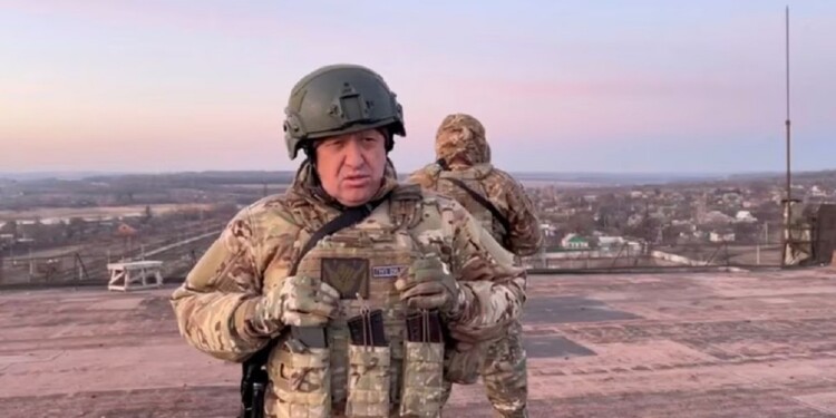 Bos perusahaan tentara bayaran Grup Wagner, Yevgeny Prigozhin. (Foto: Reuters)