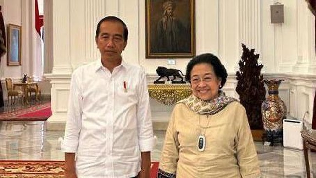Presiden Jokowi dan Megawati Soekarnoputri (IST)