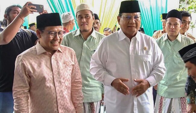 Muhaimin Iskandar dan Prabowo Subianto (IST)