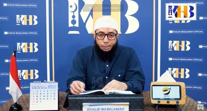 Ustad Khalid Basalamah - Istimewa