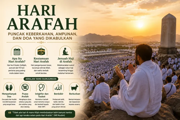 Apa Itu Hari Arafah? Ini Keutamaan, Amalan, dan Maknanya bagi Umat Islam